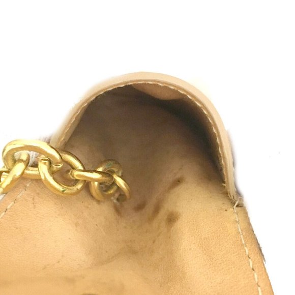 CELINE C Macadam Leather Multi Case w/Chain /7N0367 - Picture 7 of 8